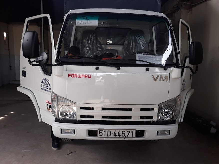 Xe tải isuzu: xe tải isuzu VM VĨNH PHÁT thùng mui bạt dài 6m2 vm tải ...