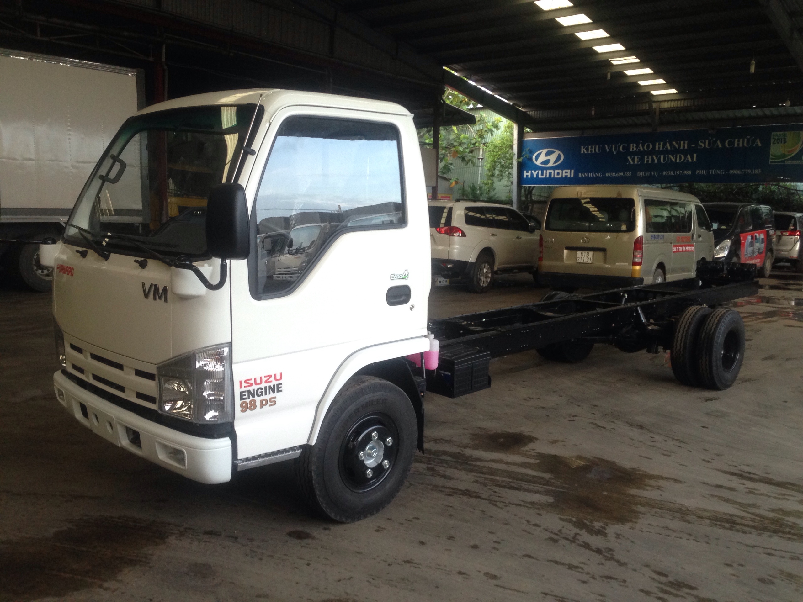 Xe tải isuzu: xe tải isuzu VM VĨNH PHÁT thùng mui bạt dài 6m2 vm tải ...